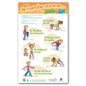 Duo d'affiches actives