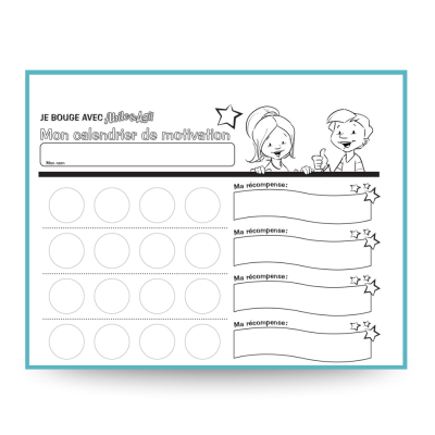 Mon calendrier de motivation